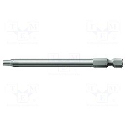 1 pcs x WERA - 5134667001 - Screwdriver bit, Torx® PLUS, 6IP, Overall len: 89mm