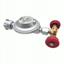 Cylinder distributor, gas valve, two-piece grill, camper, trailer, kitchen