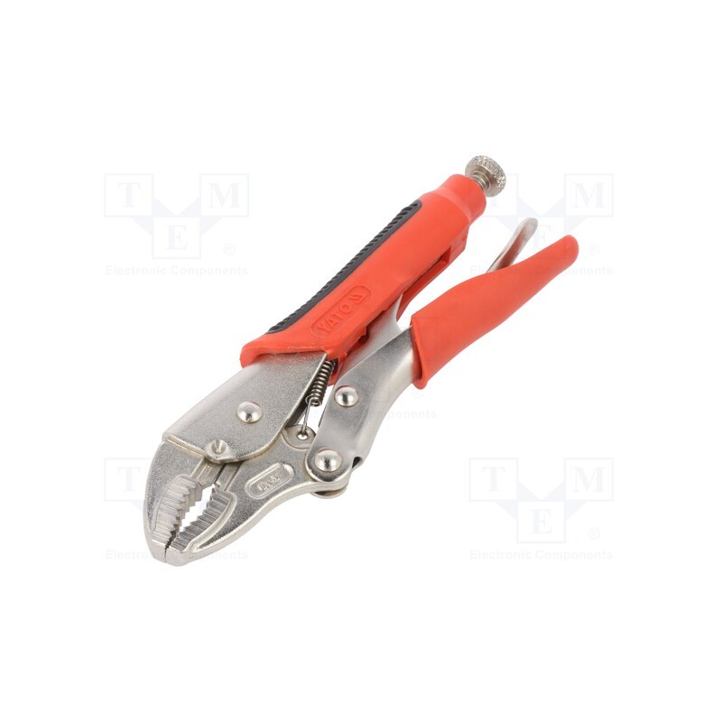 1 pcs x YATO - YT-2152 - Pliers, Morse's,locking, 180mm, Chrom-vanadium steel