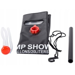 Camping solar tourist shower 20l