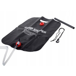 Camping solar tourist shower 20l
