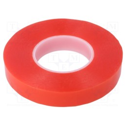 1 rol x - N220E(F) 25MM 50M - Tape: fixing, W: 25mm, L: 50m, Thk: 220um, modified acryl