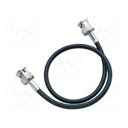 1 pcs x MUELLER ELECTRIC - BU-5050-B-36-0 - Test lead, BNC plug,both sides, Len: 0.9m, Plating: gold-plated