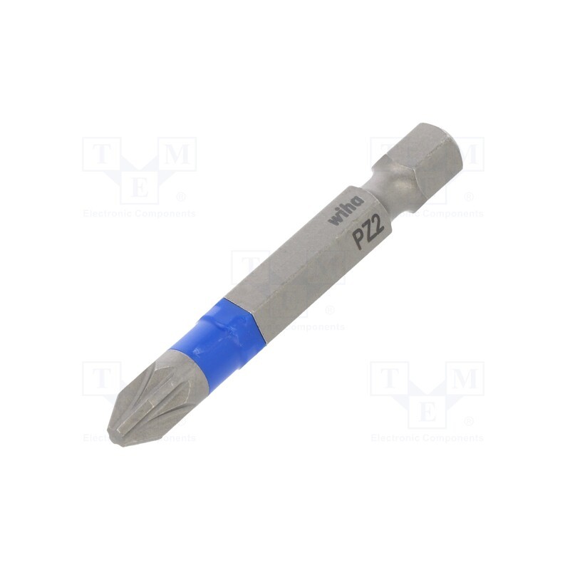 1 set x WIHA - 41641 - Screwdriver bit, Pozidriv®, PZ2, Overall len: 50mm, 5pcs, T