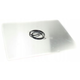 Warning information board, white LED, 30x40