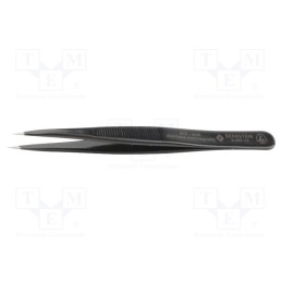 1 pcs x BERNSTEIN - 5-087-13 - Tweezers, Blade tip shape: sharp, Tweezers len: 110mm, ESD