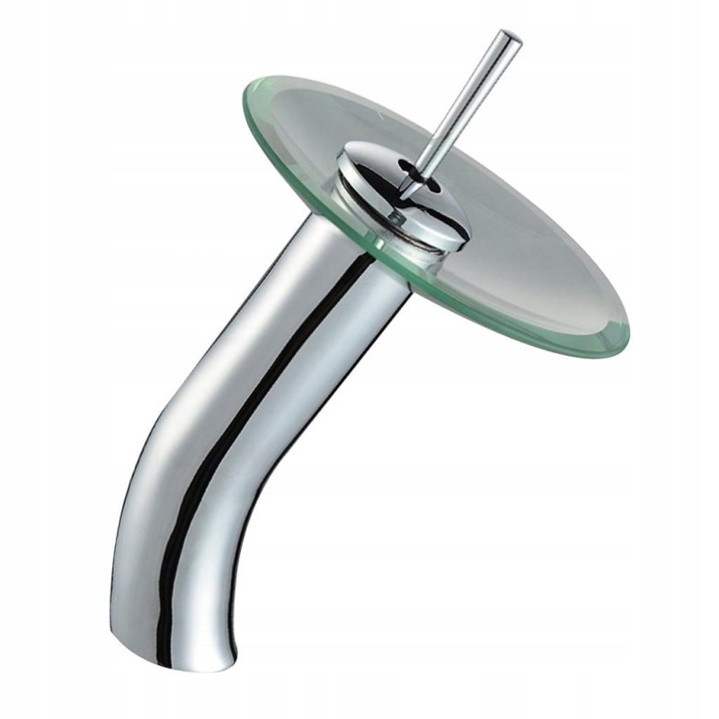 Copper glass flexible cold water tap