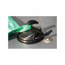 Suction cup for attaching to vestibule tents