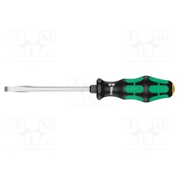 1 pcs x WERA - 5007674001 - Screwdriver, slot, 6,5x1,2mm, Blade length: 125mm