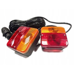 A set of screw-mounted tow truck trailer lamp lights