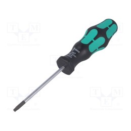 1 pcs x WERA - 5028035001 - Screwdriver, Torx® PLUS, 15IP, Blade length: 80mm