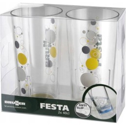 Set of glasses set festa space 0 4 l brunner