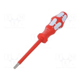 1 pcs x WERA - 5022766001 - Screwdriver, insulated, Torx®, TX30, Blade length: 100mm