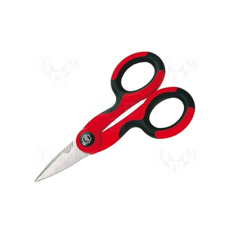 1 pcs x WIHA - 29420 - Scissors, for cables, Tool length: 145mm, Working part len: 34mm