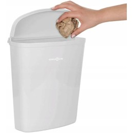 Brunner gray pillar waste bin