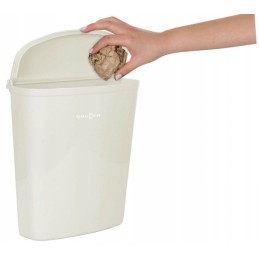Brunner gray pillar waste bin