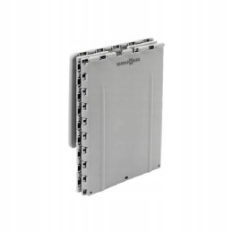 Brunner gray pillar waste bin