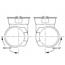 Cassette toilet for trailer c263 cs thetford