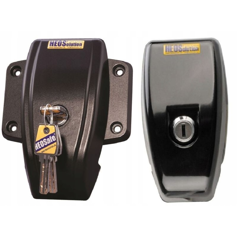 Heos camper door security lock