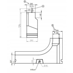 Water tank Ducato Boxer Jumper 112l Aplast