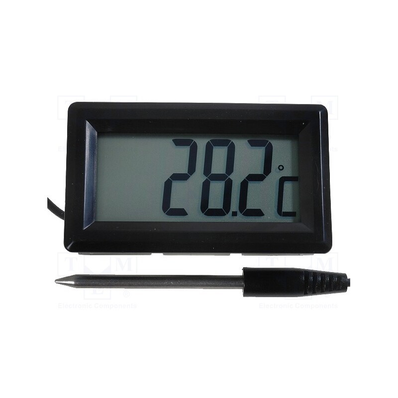 1 pcs x AXIOMET - MOD-TEMP101 - Meter: temperature, digital,mounting, on panel, LCD, 3,5 digit