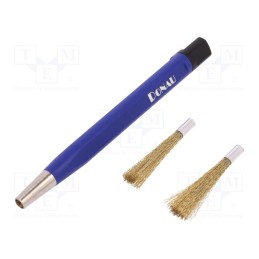 1 pcs x DONAU ELEKTRONIK - GPM4 - Tool: brush, brass wire, L: 120mm, Ø: 4mm, D-GPME