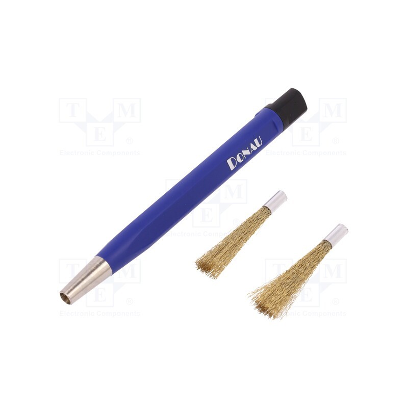 1 pcs x DONAU ELEKTRONIK - GPM4 - Tool: brush, brass wire, L: 120mm, Ø: 4mm, D-GPME