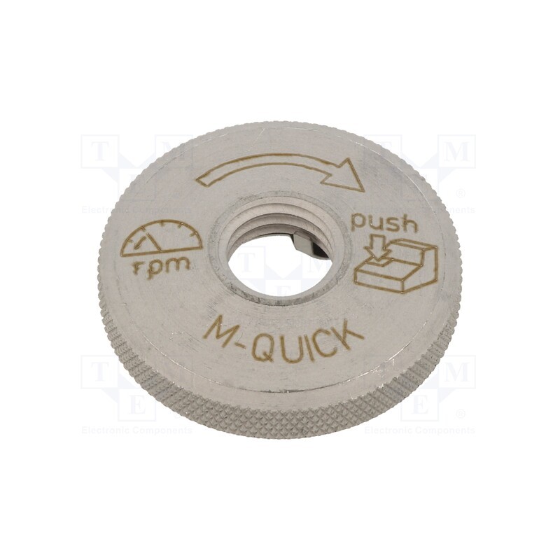 1 pcs x METABO - 630802000 - Nut, Thread: M14