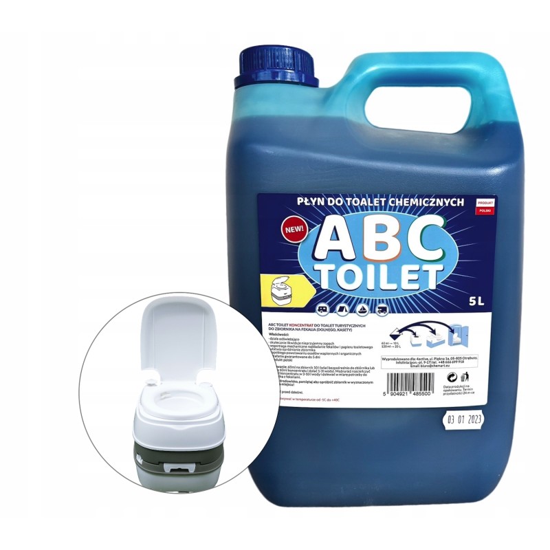 Liquid for tourist toilets abc toilet 5l