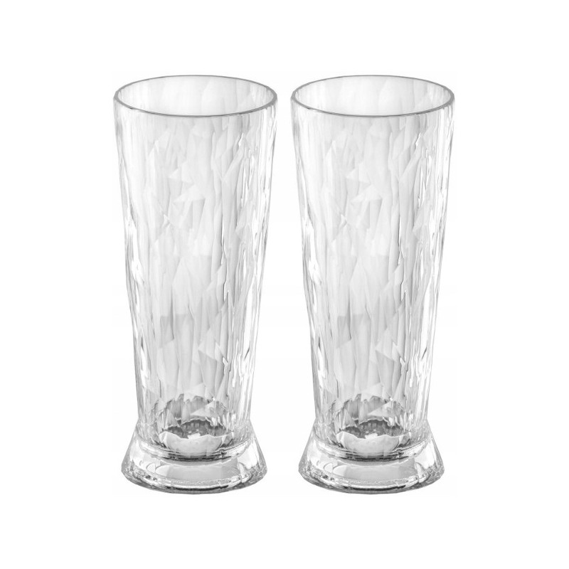 Koziol beer mug glass 300 ml 2 pcs