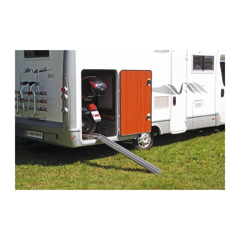 Fiamma carry moto pro camper garage access