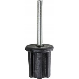 Pin with pin for frame tube, set of 5 pieces, 25 mm