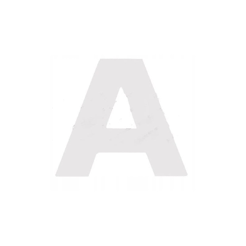 Toyota sticker letter A e0044651