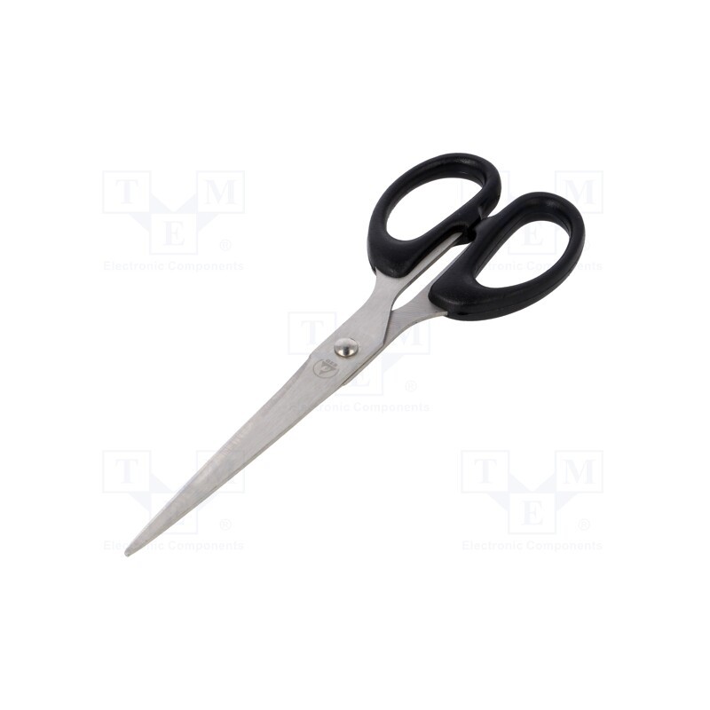 1 pcs x STATICTEC - STS1020 - Scissors, ESD, 175mm, metal,electrically conductive material