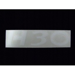 Sticker e0003196 inscription h30 white lind