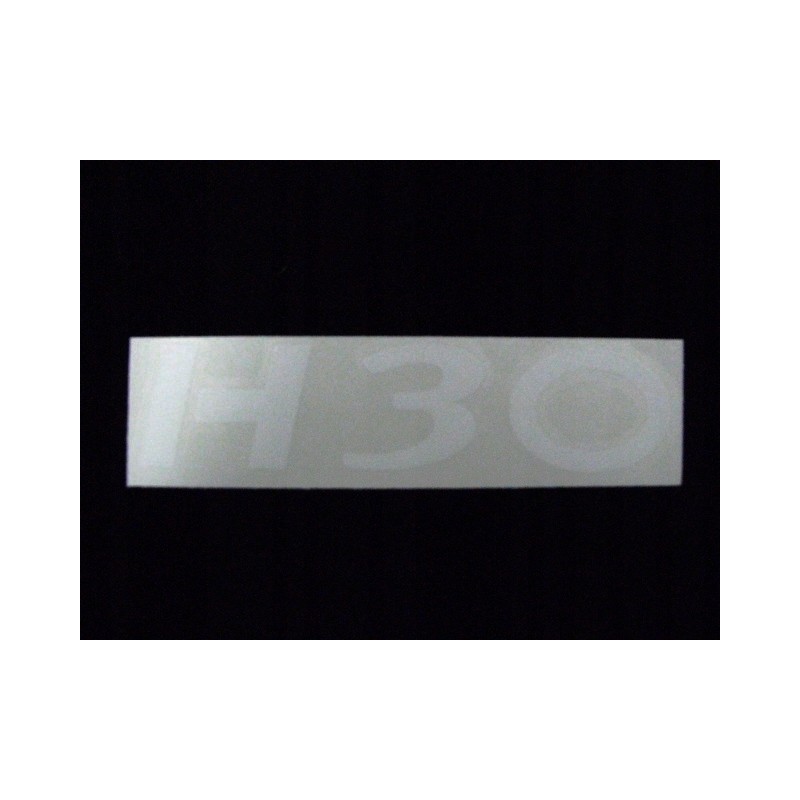 Sticker e0003196 inscription h30 white lind