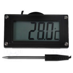 1 pcs x AXIOMET - MOD-TEMP100 - Meter: temperature, digital,mounting, on panel, LCD, 3,5 digit