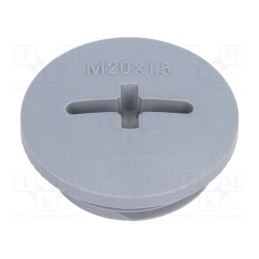 1 pcs x LAPP - 52006129 - Stopper, M20, 1.5, IP68, polyamide, dark grey, SKINDICHT®, 6mm