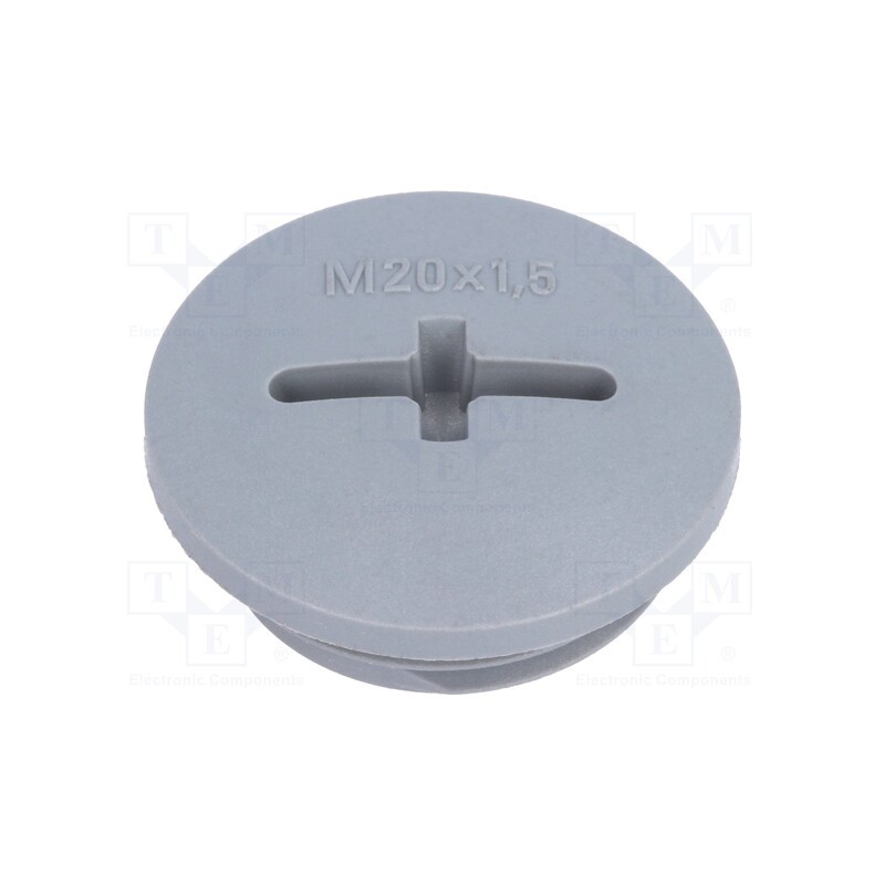 1 pcs x LAPP - 52006129 - Stopper, M20, 1.5, IP68, polyamide, dark grey, SKINDICHT®, 6mm
