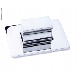 Push lock furniture lock for trailer drawers