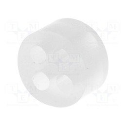 1 pcs x LAPP - 53616440 - Insert for gland, 4mm, PG16, IP54, silicone, Holes no: 4, -40÷100°C