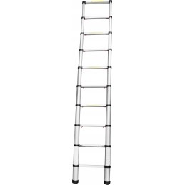 Telescopic folding ladder for a Brunner camper
