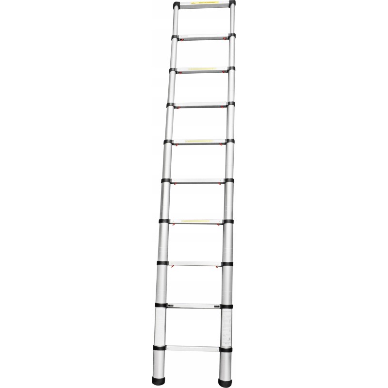 Telescopic folding ladder for a Brunner camper