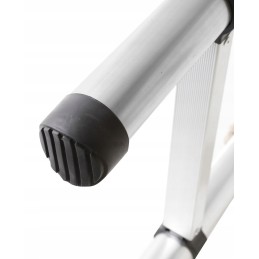 Telescopic folding ladder for a Brunner camper