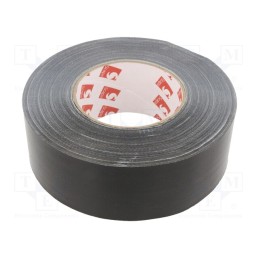 1 rol x SCAPA - TAŚMA 3120 50MM/50M CZARNA TKANINOWA - Tape: duct, W: 50mm, L: 50m, Thk: 0.26mm, black, rubber, -20÷80°C