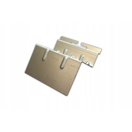Metal corner protector for transporting records