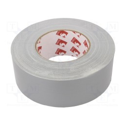 1 rol x SCAPA - TAŚMA 3120 50MM/50M SREBRNA TKANINOWA - Tape: duct, W: 50mm, L: 50m, Thk: 0.26mm, silver, rubber, -20÷80°C