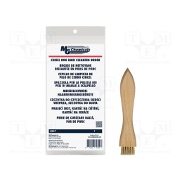 1 pcs x MG CHEMICALS - 857 - Tool: brush, hog hair, L: 120mm, for precision work, single sided