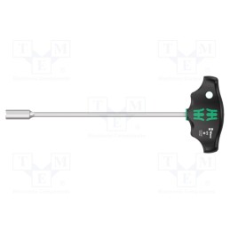 1 pcs x WERA - 5023385001 - Screwdriver, 6-angles socket, Blade length: 230mm