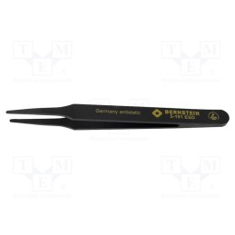 1 pcs x BERNSTEIN - 5-191 - Tweezers, Blade tip shape: flat,rounded, Tweezers len: 120mm